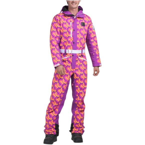 OOSC Men's That 70s Show Ski Suit - Picture 1 of 3